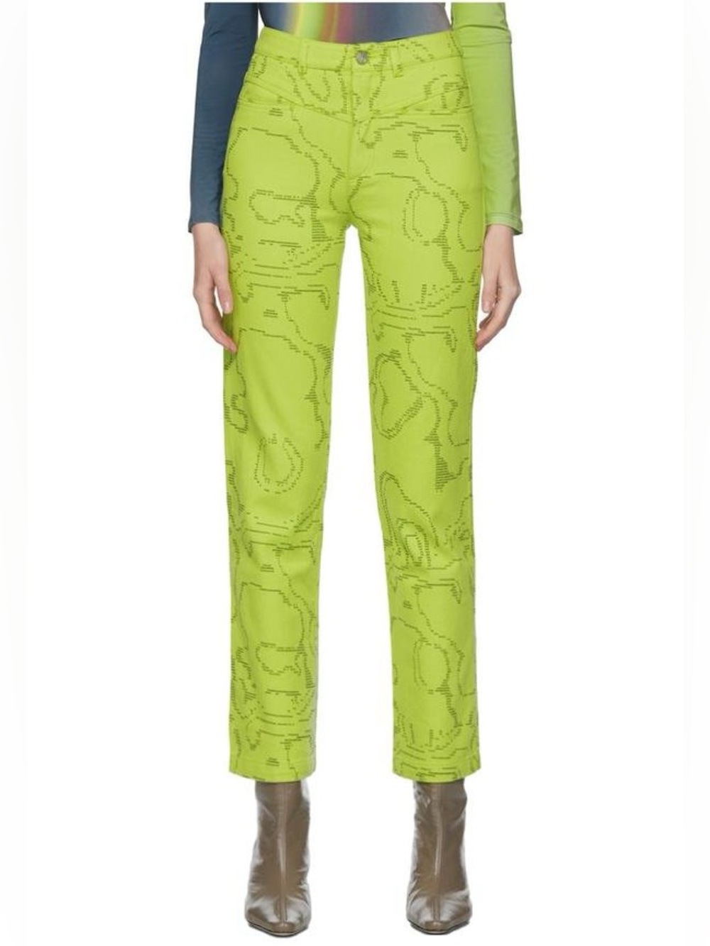 Paloma Wool Merapi Jeans Green Size 34 (XS)